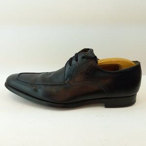 Magnanni Black Leather Men Dress Shoes (7.5 US)
